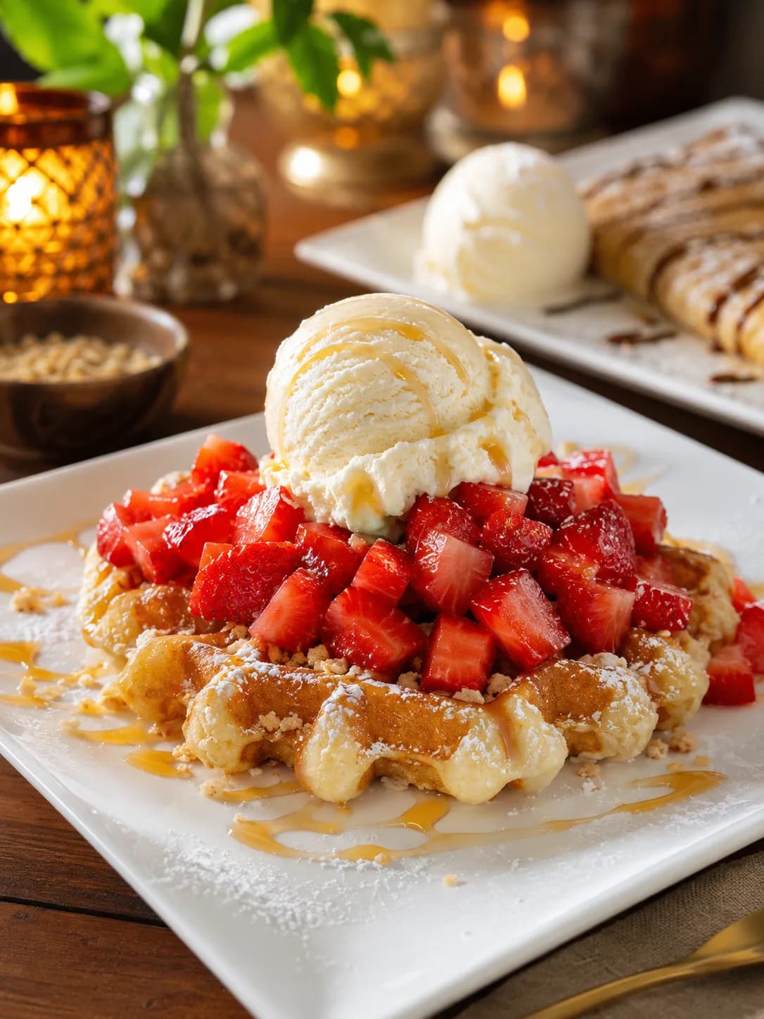 Belgian Liège Waffle